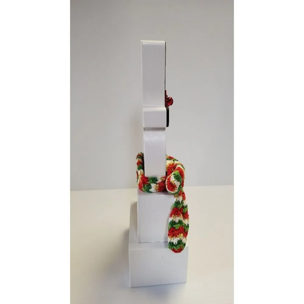 Snowman Days Til Christmas with Countdown Blocks